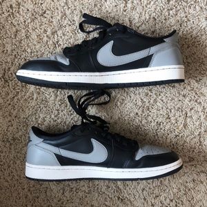 Jordan 1 Shadow (Black Grey) Low 2015